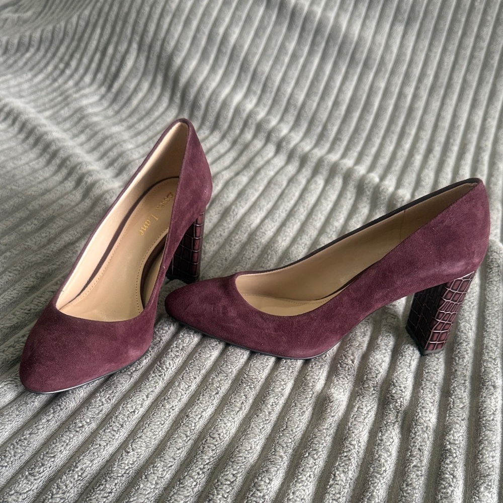 Essex Lane Deep Burgundy Heels